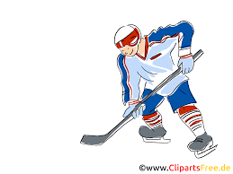Igel zum ausmalen und ausdrucken. Eishockeyspieler Clipart Bild Comic Cartoon Illustration Kostenlos
