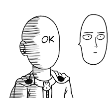 One Punch Man Saitama Ok Face One Punch Man Anime One Punch Man Manga One Punch Man Funny