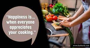 Whether you're looking for a fun and lighthearted message to take the sting out of a milestone birthday or purely celebrating and sharing in the fun of blowing out a few candles, these happy birthday messages will help your loved ones feel important on a day that's all about. 240 Best Cooking Messages Caption Quotes List Bark