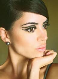 Pin By Karen Jacobsen On Makeup Hippie Makeup 60s Makeup Vintage Makeup