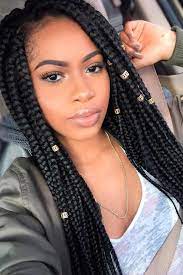 Favorite Stylish Box Braids Hairstyles Lovehairstyles Com In 2021 Braids For Black Hair Retro Hairstyles Natural Hair Styles