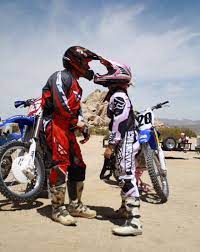 moto couple motocross love dirtbikes cute kiss