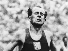 He was noted for his relentless training. 1952 Helsinki Olympic Games Emil Zatopek Slicethelife