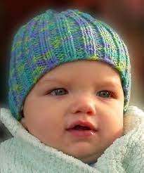 Two Needle Baby Hat In Bunny Hop Free Knitting Pattern For Baby Hat Crystal Palace Yarns Baby Hats Knitting Baby Hat Patterns Baby Hat Yarn