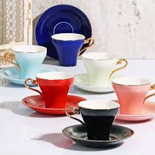 Renkli Bone China Porselen 6 Li Kahve Fincan Takimi Kapida Odeme Firsati 12 Ay A Varan Taksit Hizli Kargo Musteri Memnun Fincan Kahve Fincani Kahve