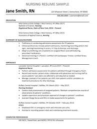 Registered Nurse Resume Sample Chegg Careermatch