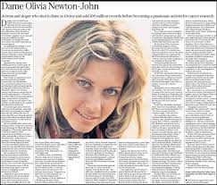Hopelessly Devoted To Olivia - Daily Telegraph