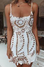 Discover sequin dresses and that come in black, gold, silver, white, and a variety of updated combo sequin and iridescent sequin for summer. Daybreak Dress White Gold Sequin Stelly