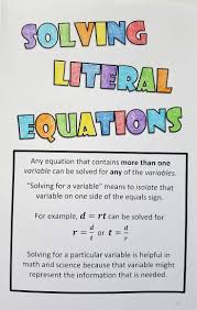 Engage Your Students In Note Taking With Coloring 1 1 2 Pages Of Notes Great For Interactive Notebook The Front Literal Equations Equations Notes Equations