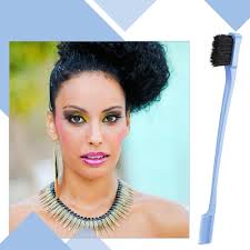 Amazon.com : Geiserailie 3 Pcs Slick Back Hair Brush Set Bristle Brush Edge  Control Teasing Comb for Women Black Hair(Light Blue) : Beauty & Personal  Care