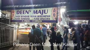 It was popularized by tamil muslim traders from india. Penang Deen Maju Nasi Kandar Youtube