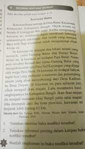 2 Tentukan Informasi Penting Dalam Kutipan Bubnonfiksi Tersebut 3 Buatlah Rangkuman Isi Buku Brainly Co Id