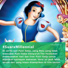 Ini Cerita Asli Putri Salju Yang Lebih Seram Dari Versi Kartun Follow Idntimes The Voice Of Millennials And Gen Z Disney Entertaining Snow White