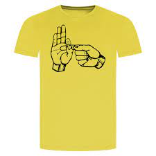 Ficker T-Shirt - Fuck Ficken Sex Hand Loch Mist Hände Zeichen | eBay