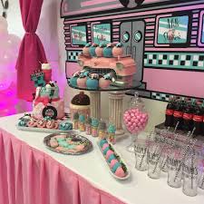 The 1950's diner party ideas and elements i like best in this event are: Sock Hop Party Decorations Cheap Online Shopping