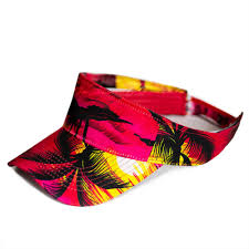 Tropical flower floral pattern blank vintage snapback flat bill hat cap blue. Hawaiian Hat Sun Visor Cap Adjustable And 50 Similar Items