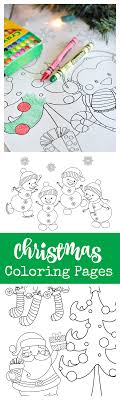 Get your little ones and grab some crayons, it's time to color! Free Printable Christmas Coloring Pages Christmas Coloring Pages Printable Christmas Coloring Pages Preschool Christmas