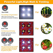 I hope this helps out any future led light purchasers out there. Aglex Cob 2000 Watt Led Grow Light Full Spectrum Plant Grow Lamp With Daisy Chain Veg And Bloom Switch For Hydroponic Greenhouse Indoor Plant Veg And Flower Pricepulse