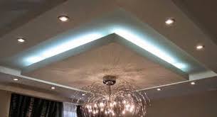 The false ceiling goes perfectly with open rooms, as you see the false ceiling full of spots and also contains a led lighting system. Led False Ceiling Lights For Living Room Led Strip Lighting Ideas In The Interior Pop False Ceiling Design False Ceiling Design False Ceiling Living Room