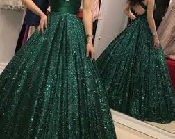 Royal aesthetics, exquisite and fashionable, comfortable to wear. Green Ball Gown Etsy