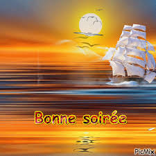 Bonne soirée - GIF animé gratuit - PicMix