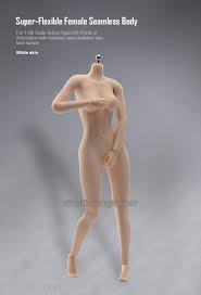 16 Female Pale Seamless Curvy Ass Body 12'' Action Figure Flexible Big  Breast | eBay