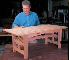 Charles and henry greene were two of the most renowned designers of the craftsman period. Patio Table Plans Outdoor Side Tables Dining Tables