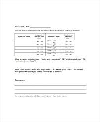 Sample survey questionnaire for food products. Food Survey Template 10 Free Word Pdf Documents Download Free Premium Templates
