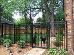 Recent Projects Landscaping By Bachman S Wrought Iron Fence Cost Backyard Fences Brick Fence
