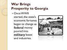 Once the war started, the government began putting people to work in factories and as soldiers. Georgia During World War Ii Unit 10 Lesson Essential Question 3 How Did Contributions To The War Effort Affect Georgia S People And Economy Ppt Download