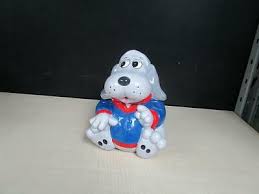 Its 36years old and i remember them like they were yesterday. Vintage 1987 Pound Puppies Christmas Santa Cooler Cookie Jar Puppy Dog 20 00 Picclick