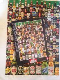 1000 Piece Beer Bottle Puzzle Bar Man Cave Educa Brand Bottles For Sale Puzzle Beer Bottle