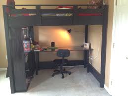 Loft Bed Plans Full Size Loft Bed Do It Yourself Home Projects From Ana White Loft Bed Plans Queen Loft Beds Loft Bed Frame