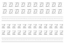 D Nealian Handwriting Practice Handwriting Practice Teaching Cursive Dnealian Handwriting