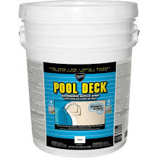 Dyco Paints Pool Deck 5 Gal 9060 Cream Low Sheen Waterborne Acrylic Stain