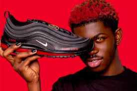 Although the nike air max 1 debuted in 1987, nike shoes actually created the first style with air cushioned technology in 1978. Nike Sues Company Over Satan Shoes Us Canada News Al Jazeera