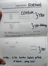 Mengurus surat tanda nomor kendaraan bisa dikuasakan kepada orang lain. Contoh Surat Kuasa Ganti Kartu Telkomsel Contoh Surat