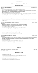 For professional homework help services, assignment essays is the place to be. Packaging Machine Operator Resume Sample Mintresume