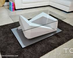 modern coffee table in wood and glass with led lights serenity model modern coffee tables coffee table unique coffee table