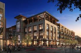 Part Of The Clearfork Master Plan Two 4 Story Mixed Use Buildings Totaling 392 Residential U Mix Use Building Office Building Architecture Facade Architecture