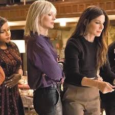 Ocean's 8 (stylized onscreen as ocean's eight) is a 2018 american heist comedy film directed by gary ross and written by ross and olivia milch. The Only Thing Straight About Lou Is Her Hairstyle I Totally Agree Cateblanchett Loumiller Oceans8 Cate Blanchett Hairstyle Celebrities