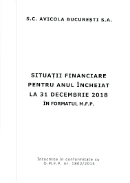 Situaţiile financiare anuale încheiate la 31.12.2018 de către entităţile de interes public si de entităţile prevazute la pct.9 alin.(4). Contabilitate Adgafsdfsf Docsity