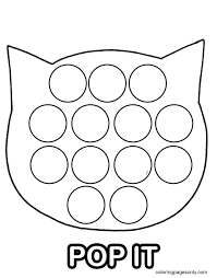 Discover our pop art coloring pages, with drawings to color created from masterpieces by famous pop artists andy warhol, roy lichtenstein, keith haring. Pop It Among Us Coloring Pages Pop It Coloring Pages Coloring Pages For Kids And Adults