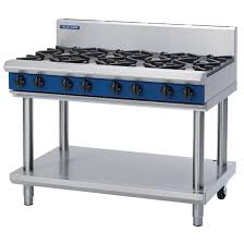 This is a side burner aluminum can stove. Blue Seal By Moffat 8 Burner Gas Cooktop Hob G518d Ls P Ge836 Buy Online At Nisbets