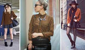 Las faldas de cuero también son una prenda para el invierno y otoño y se pueden combinar con un jersey grueso, grande y largo para crear una contraposición a la he visto una que me encanta, es de color camel o beige claro y no es minifalda pero es más bien corta, algo por encima de la rodilla, me. Como Combinar Una Falda De Cuero