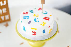 Whether you're baking a birthday cake or decorating cupcakes, we've got your cake decorating supplies covered. Diy Abc Stencil Cake Handmade Charlotte