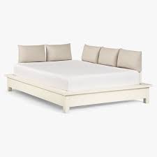Cushy lounge, but make it a bed! Stuff Your Stuff Platform Bed Pottery Barn Teen