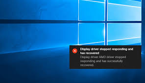 Display Driver Stopped Responding And Has Recovered Solved