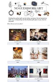 This quiz analyzes what your significant other likes and doesn't like and will give you plenty of input. Domino Gift Quiz Idea Central Cb2 Blog