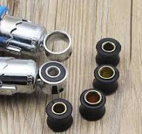 Car Suspension Bushings Uxcell 4pcs Black Rubber Shock Absorber Bushings -  6mm Hole 20x10mm For Car & Motorcycle 20x10mm Vibration Isolator Bushings